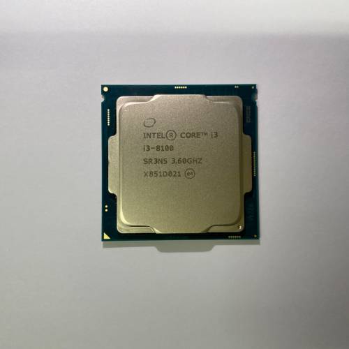 i3-8100 送散熱膏