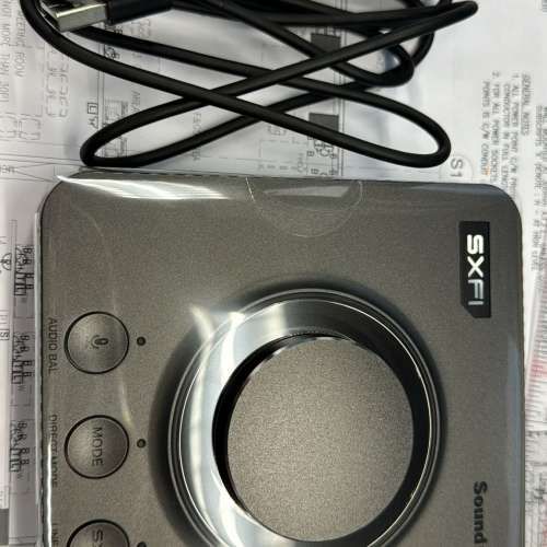 creative sound blaster x4 行貨,90%新, 一切正常