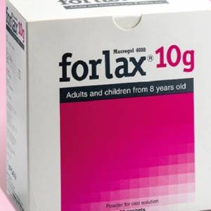Forlax 10g sachet for constipation and healthy living