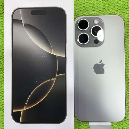 全新香港行貨 iPhone 16 Pro 128GB 原色 香港行貨 蘋果保養一年 電池效能100% 全套...