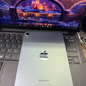 港版iPad mini7 128G wifi接近全新Apple 保養至01/2026