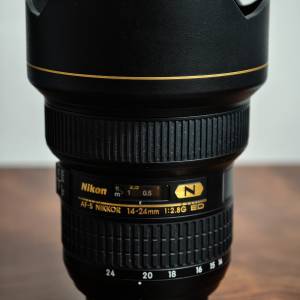Nikon AFS Nikkor 14-24mm 2.8G ED 連Lee Filter