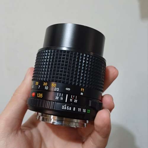 Minolta 135mm 3.5 長焦鏡頭 Minolta X-700 SRT-101