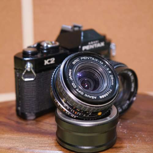 一機兩鏡 Pentax K2 套裝 （Pentax K1000進階版） 菲林相機