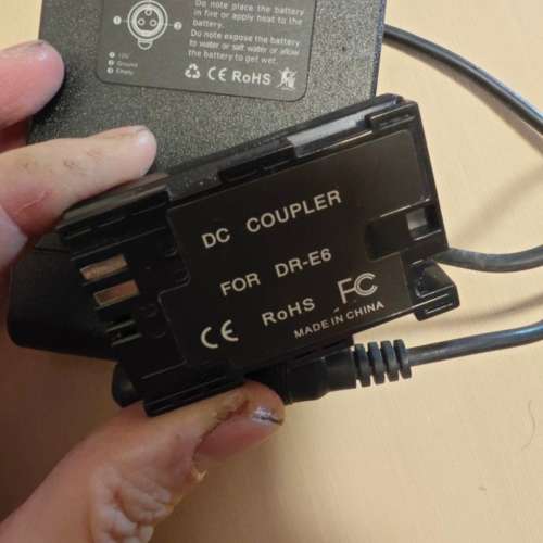 佳能Canon 用外接電池external battery for dr-e6 5dmkii 5dmkiii 合用