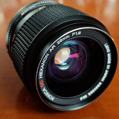 Konica UC Hexanon AR 28mm f1.8 手動鏡