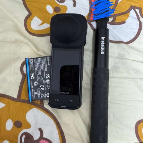 Insta360 X4 8K全景運動相機（一粒電+殼+自拍棍*買機本本身唔包）