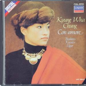 Con Amore 鄭京和 Kyung Whu Chung 舊版 古典 日本版 CD