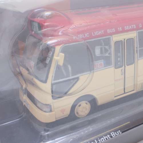 tiny微影1/43紅色小巴 紅van 旺角 先達 模型