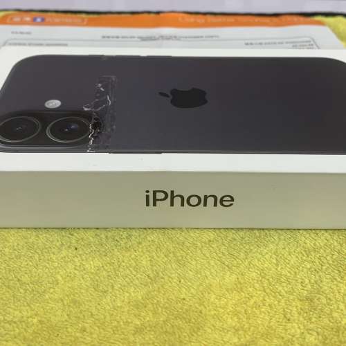 全新香港行貨 未開封未激活 iPhone 16 256gb 黑色 香港行貨 有豐澤單 蘋果保養一年 ...