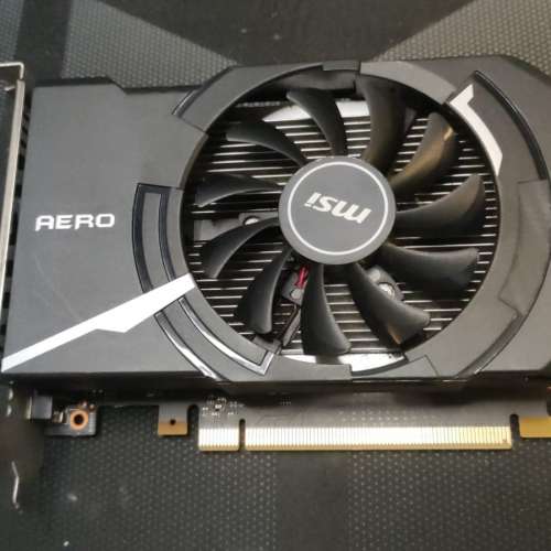 MSI GeForce GT 1030 Aero OC ITX 2GB GDDR5 顯示卡