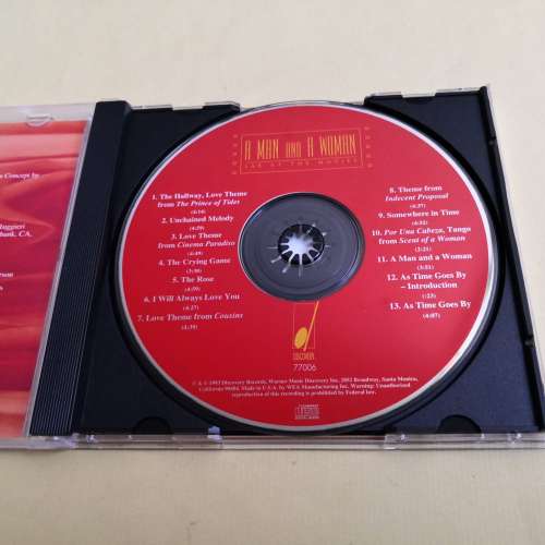 A MAN AND A WOMAN 美版