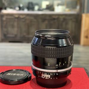 Nikon 35mm f1.4 AI-s lens with UV filter