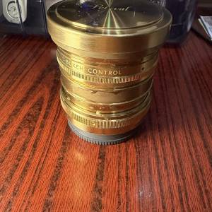 Lomography petzval 55 mm f/1.7 mk II 黃銅版 for E mount