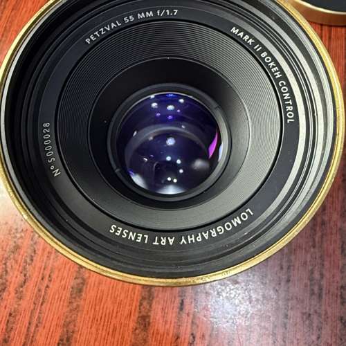 Lomography petzval 55 mm f/1.7 mk II 黃銅版 for E mount