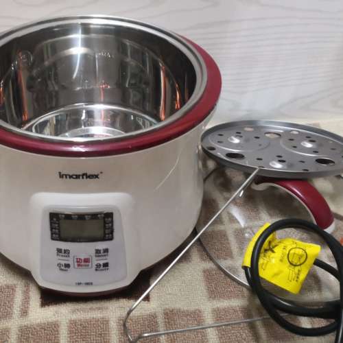 日本IMARFLEX伊瑪 ISP-18EG 全白動隔水智能燉煲湯煲99%新