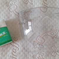全新硬膠透明眼罩 透明面罩 防疫眼罩 防飛沫透明透氣面罩 plastic mask / face shi...