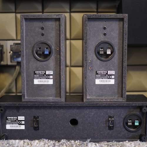 安橋 onkyo 喇叭一set SKR590, SKC591N 揚聲器