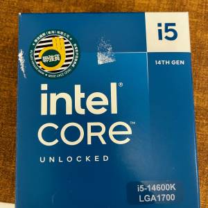 Intel i5 14600k cpu 盒裝