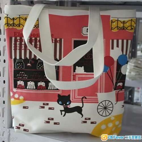 全新七彩小貓 / 貓頭貓尾 帆布袋 環保袋 購物袋 手提袋 單肩袋 電腦袋 雜物袋 手袋 ...