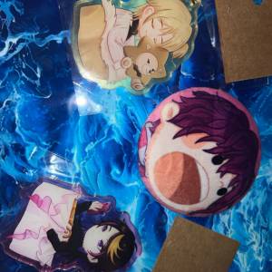 ENIJISANJI EN 1 Uki Violetals E, Luca Kaneshiro鎖匙扣Shu Yamino鎖匙扣