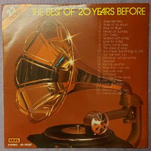 💥黑膠唱片💥The Best Of 20 Years Before (1979 Hong Kong)