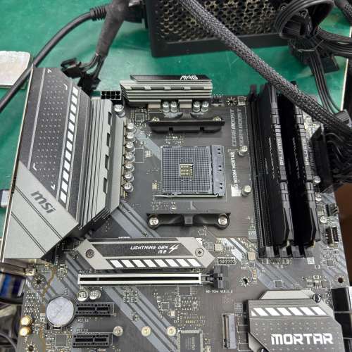 MSI B550M MORTAR ( 已test ，完全正常）