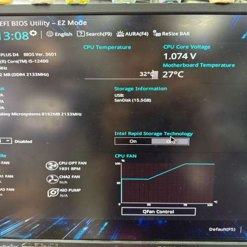 ASUS Prime Z690M-PLUS D4( 已test ，完全正常）