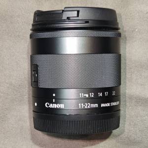 Canon 11-22 IS MACRO STM EFM 佳能 11mm 22mm  EOS M 11 22