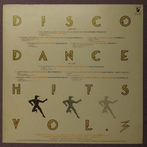 💥黑膠唱片💥Disco Dance Hits Vol.3 (1987)(Clear Vinyl)