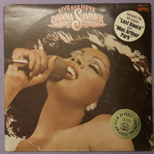 💥黑膠唱片💥Donna Summer - Live And More (1978 Hong Kong)(2LP)