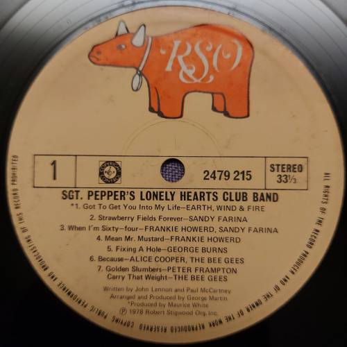 💥黑膠唱片💥Sgt. Pepper's Lonely Hearts Club Band (1978 Hong Kong)(2LP)