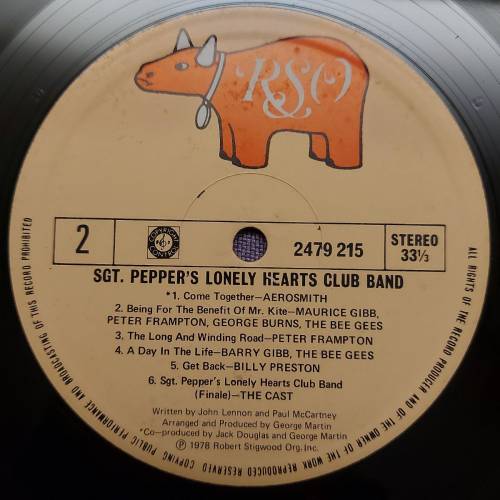 💥黑膠唱片💥Sgt. Pepper's Lonely Hearts Club Band (1978 Hong Kong)(2LP)