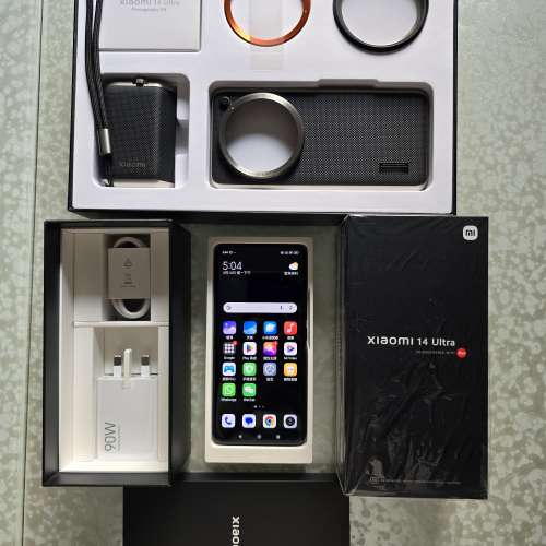 Xiaomi 小米14 Ultra 512GB 港行 黑色 連攝影套裝