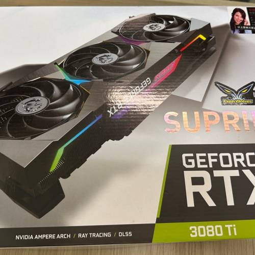 二手GPU 顯示卡Msi 3080ti suprim X