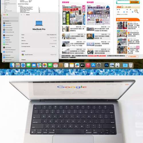 Macbook Pro 14吋 M1 Pro | CPU/GPU 10/16 | 32Gb Ram | 1TB SSD