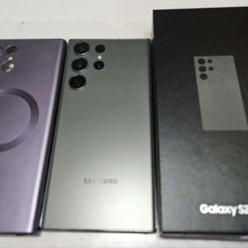 Samsung s23 ultra 12+512 綠色港行有盒全套