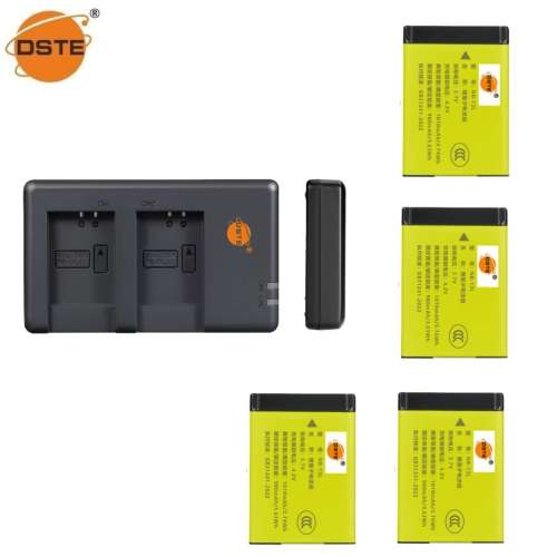 DSTE NB-13L Lithium-Ion Battery Pack With Dual USB Charger 代用鋰電池連充電機
