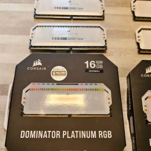 corsair dominator rgb 16gb 3600 c18  (8gbx4)  總32gb