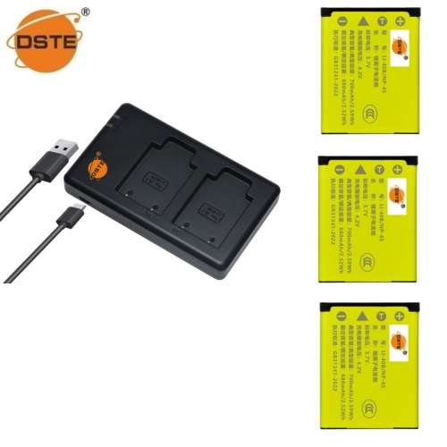 DSTE LI-42B / LI-40B / FUJIFILM NP-45 / NP-45A / NP-45S / Leica BP-DC17 Battery