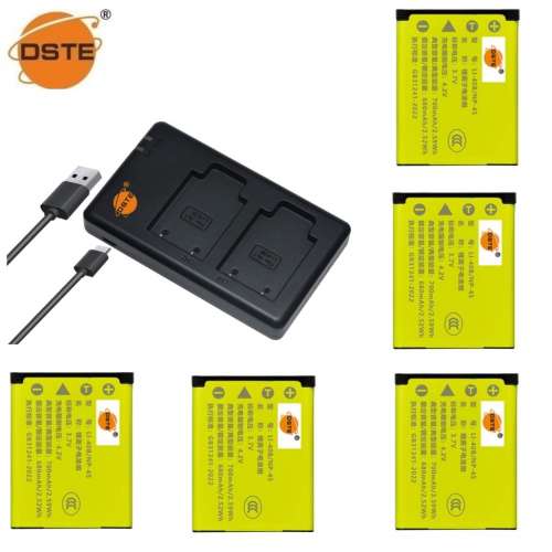 DSTE LI-42B / LI-40B / FUJIFILM NP-45 / NP-45A / NP-45S / Leica BP-DC17 Battery