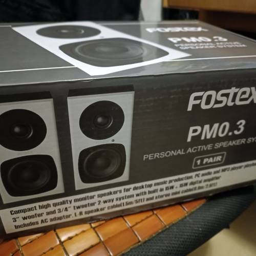 Fostex PM0.3 有源小喇叭