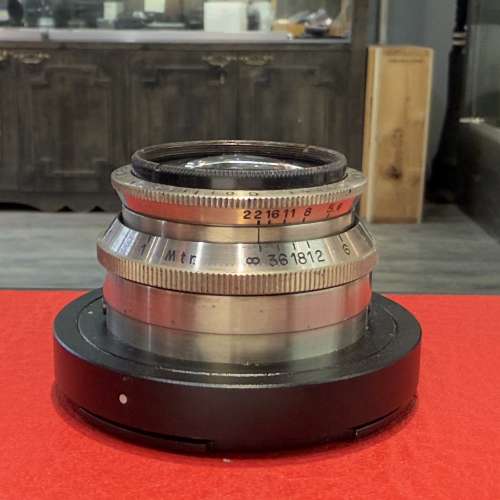 Meyer Gorlitz Heavy early version Trioplan 10cm f2.8 Coated Lens Hasselblad V