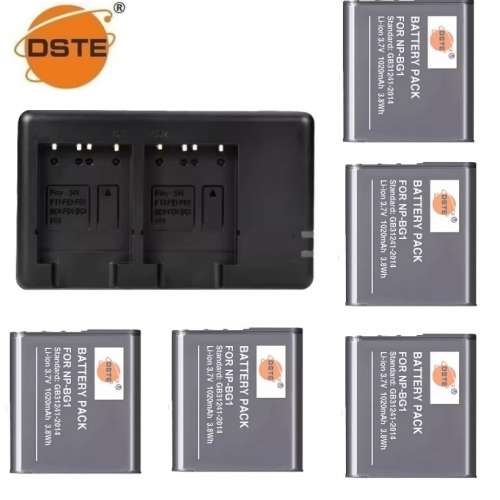 DSTE NP-FG1 / NP-BG1 Lithium-Ion Battery Pack With Dual USB Charger 電池連充電機