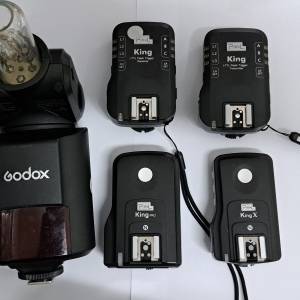 PIXEL King PRO  i-ttl 閃光燈同步器 發射器  接受器 for nikon  Godox AD360 II