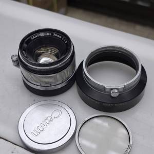 CANON 35MM F1.8 LTM FULL SET