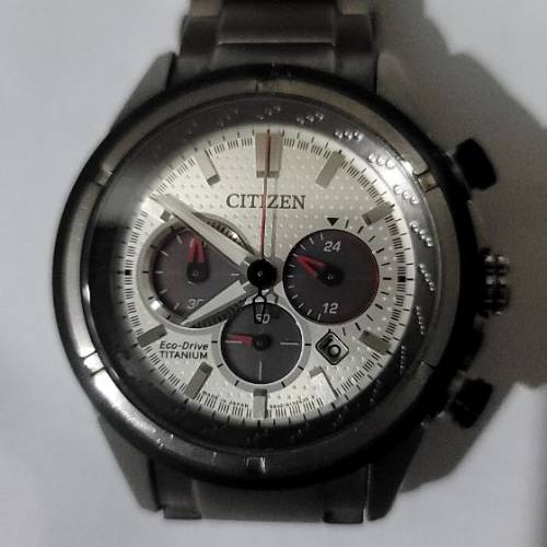 Citizen 星辰錶 光動能 Eco-Drive 鈦金屬