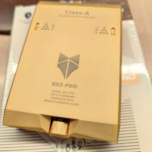 [出售] LESSFOX BX2 PRO 便攜CLASS A耳擴 (連EXTRA)
