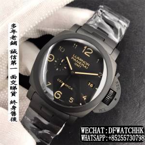 Panerai PAM438 全黑陶瓷錶 44mm