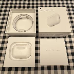 新款 2024 Apple AirPods Pro 2 Type C 充電盒 行貨 100%全新 原廠保養2025年7月15...